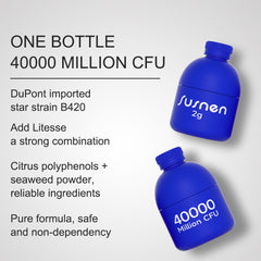 Limpieza de 15 días - 40 mil millones de UFC 30 botellas * 0.7 oz Probióticos Intestino y Colon